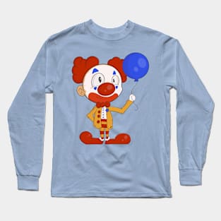 Cute Clown Long Sleeve T-Shirt